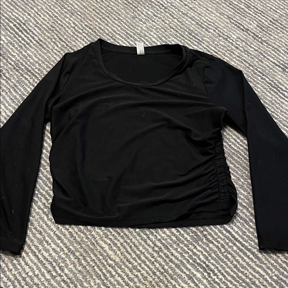All in Motion Black Long Sleeve Tee